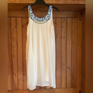White summer dress